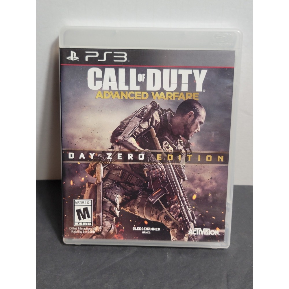Call of Duty Advanced Warfare Day Zero Edition Sony PlayStation 3 PS3 2014 M